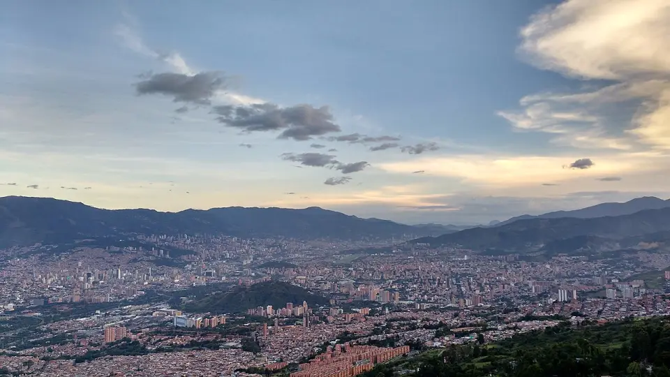 Vista de Medellín